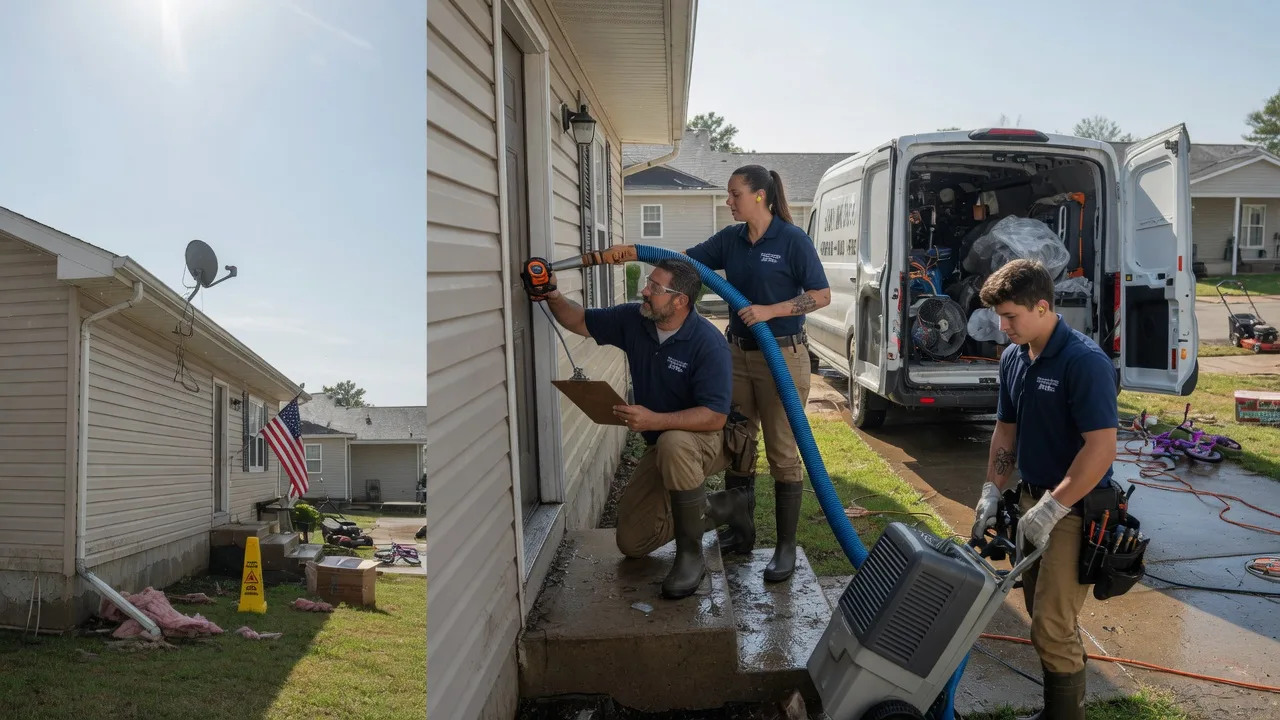 Ceiling Water Damage Restoration in Fredericksburg, PA near me